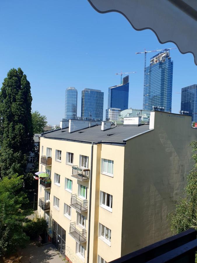 Center Apartment, Balcony Twarda Warsaw Exterior photo