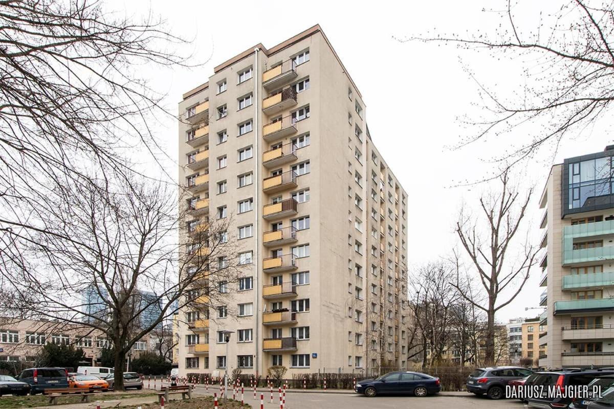 Center Apartment, Balcony Twarda Warsaw Exterior photo